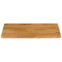 Tablero de mesa borde natural madera maciza mango 70x60x3,8 cm de , Tableros para mesas - Ref: Foro24-370595, Precio: 69,90 €...