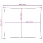 Toldo de vela rectangular tela Oxford color crema 6x7 m de , Sombrillas - Ref: Foro24-135222, Precio: 112,89 €, Descuento: %
