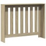 Cubierta de radiador madera ingeniería roble Sonoma 104x20x82cm de , Accesorios para radiadores de calefacción - Ref: Foro24-...