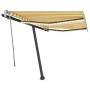 Toldo manual retráctil con LED amarillo y blanco 350x250 cm de vidaXL, Toldos - Ref: Foro24-3069723, Precio: 515,73 €, Descue...