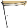 Toldo manual retráctil con LED amarillo y blanco 350x250 cm de vidaXL, Toldos - Ref: Foro24-3069723, Precio: 515,73 €, Descue...