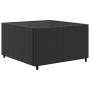 Set de muebles de jardín y cojines 7 pzas ratán sintético negro de , Conjuntos de jardín - Ref: Foro24-3308147, Precio: 590,1...