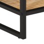 Mesa consola madera maciza de mango rugosa 70x35x70 cm de , Mesas auxiliares - Ref: Foro24-374074, Precio: 111,50 €, Descuent...