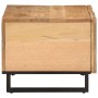Mesa de centro de madera maciza de mango rugosa 80x51x40 cm de , Mesas de centro - Ref: Foro24-377461, Precio: 110,29 €, Desc...