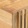 Mesa de centro de madera maciza de mango rugosa 80x51x40 cm de , Mesas de centro - Ref: Foro24-377461, Precio: 110,29 €, Desc...