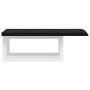 Estante de lavabo de pared de acero y madera maciza de roble de , Tocadores de baño - Ref: Foro24-3302572, Precio: 61,20 €, D...