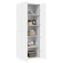 Aparador alto madera de ingeniería blanco 70x42,5x185 cm de , Aparadores - Ref: Foro24-3281420, Precio: 205,13 €, Descuento: %