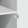 Aparador alto madera de ingeniería blanco 70x42,5x185 cm de , Aparadores - Ref: Foro24-3281420, Precio: 205,13 €, Descuento: %