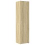 Aparador de madera de ingeniería roble Sonoma 45x42,5x185 cm de , Aparadores - Ref: Foro24-3281408, Precio: 162,67 €, Descuen...