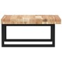 Estante de lavabo de pared acero y madera maciza de acacia de , Tocadores de baño - Ref: Foro24-3302765, Precio: 92,13 €, Des...