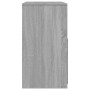 Tocador con taburete gris Sonoma 60x40x113,5 cm de , Tocadores para dormitorios - Ref: Foro24-848218, Precio: 87,58 €, Descue...