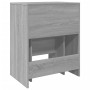 Tocador con taburete gris Sonoma 60x40x113,5 cm de , Tocadores para dormitorios - Ref: Foro24-848218, Precio: 87,58 €, Descue...