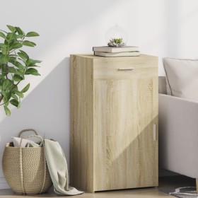 Aparador de madera de ingeniería roble Sonoma 50x42,5x93 cm de , Aparadores - Ref: Foro24-846294, Precio: 117,60 €, Descuento: %