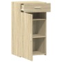 Aparador de madera de ingeniería roble Sonoma 50x42,5x93 cm de , Aparadores - Ref: Foro24-846294, Precio: 117,60 €, Descuento: %