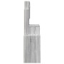 Tocador con mueble gris Sonoma 80x35x132 cm de , Tocadores para dormitorios - Ref: Foro24-848239, Precio: 119,23 €, Descuento: %
