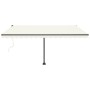 Toldo automático con LED y sensor de viento crema 450x300 cm de vidaXL, Toldos - Ref: Foro24-3069772, Precio: 672,70 €, Descu...