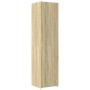 Aparador de madera de ingeniería roble Sonoma 50x42,5x185 cm de , Aparadores - Ref: Foro24-3281415, Precio: 177,05 €, Descuen...