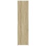 Aparador de madera de ingeniería roble Sonoma 50x42,5x185 cm de , Aparadores - Ref: Foro24-3281415, Precio: 177,05 €, Descuen...