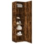 Aparador de madera de ingeniería roble ahumado 50x42,5x185 cm de , Aparadores - Ref: Foro24-3281417, Precio: 162,53 €, Descue...