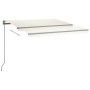 Toldo automático con LED y sensor de viento crema 450x300 cm de vidaXL, Toldos - Ref: Foro24-3069772, Precio: 672,70 €, Descu...