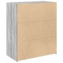 Aparador madera de ingeniería gris Sonoma 80x42,5x93 cm de , Aparadores - Ref: Foro24-3281474, Precio: 145,62 €, Descuento: %