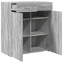 Aparador madera de ingeniería gris Sonoma 80x42,5x93 cm de , Aparadores - Ref: Foro24-3281474, Precio: 145,62 €, Descuento: %