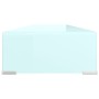 Mueble TV/Elevador de monitor cristal verde 120x30x13 cm de , Muebles TV - Ref: Foro24-244149, Precio: 122,84 €, Descuento: %