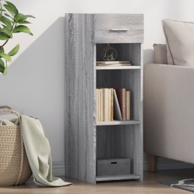 Aparador de madera de ingeniería gris Sonoma 30x42,5x93 cm de , Aparadores - Ref: Foro24-846311, Precio: 51,43 €, Descuento: %