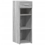 Aparador de madera de ingeniería gris Sonoma 30x42,5x93 cm de , Aparadores - Ref: Foro24-846311, Precio: 51,43 €, Descuento: %