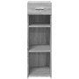 Aparador de madera de ingeniería gris Sonoma 30x42,5x93 cm de , Aparadores - Ref: Foro24-846311, Precio: 51,43 €, Descuento: %