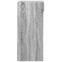 Aparador de madera de ingeniería gris Sonoma 30x42,5x93 cm de , Aparadores - Ref: Foro24-846311, Precio: 51,43 €, Descuento: %