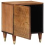 Mesita de noche de madera maciza de mango 40x33x46 cm de , Mesitas de noche - Ref: Foro24-358280, Precio: 66,82 €, Descuento: %