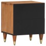 Mesita de noche de madera maciza de mango 40x33x46 cm de , Mesitas de noche - Ref: Foro24-358280, Precio: 66,82 €, Descuento: %