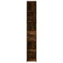 Aparador de madera de ingeniería roble ahumado 30x42,5x185 cm de , Aparadores - Ref: Foro24-846240, Precio: 90,70 €, Descuent...