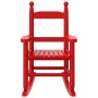 Mecedora para niños madera maciza de álamo roja de , Mecedoras - Ref: Foro24-4008882, Precio: 42,69 €, Descuento: %