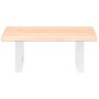 Estante de lavabo de pared de acero y madera maciza de roble de , Tocadores de baño - Ref: Foro24-3302532, Precio: 62,18 €, D...
