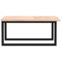 Estante de lavabo de pared de acero y madera maciza de roble de , Tocadores de baño - Ref: Foro24-3302629, Precio: 85,55 €, D...