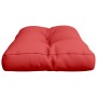 Cojín para palets de tela rojo 80x40x12 cm de , Cojines para sillas y sofás - Ref: Foro24-360607, Precio: 21,73 €, Descuento: %