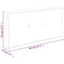 Cojín para palets de tela rojo 80x40x12 cm de , Cojines para sillas y sofás - Ref: Foro24-360607, Precio: 21,73 €, Descuento: %