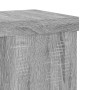 Soportes de plantas 2 uds madera gris Sonoma 10x10x18 cm de , Soportes para macetas - Ref: Foro24-852884, Precio: 17,53 €, De...