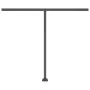 Toldo de pie retráctil manual azul y marrón 350x250 cm de vidaXL, Toldos - Ref: Foro24-3069716, Precio: 359,43 €, Descuento: %