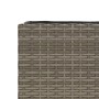 Jardinera de ratán sintético gris 36x30x32 cm de , Maceteros y jardineras - Ref: Foro24-366427, Precio: 41,42 €, Descuento: %