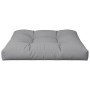 Cojín para sofá de palets de tela gris 80x80x12 cm de , Cojines para sillas y sofás - Ref: Foro24-360492, Precio: 57,14 €, De...