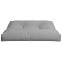 Cojín para sofá de palets de tela gris 80x80x12 cm de , Cojines para sillas y sofás - Ref: Foro24-360492, Precio: 57,14 €, De...