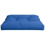 Cojín para sofá de palets de tela azul 80x80x12 cm de , Cojines para sillas y sofás - Ref: Foro24-360501, Precio: 44,27 €, De...
