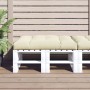 Cojín para sofá de palets tela crema 120x80x12 cm de , Cojines para sillas y sofás - Ref: Foro24-360515, Precio: 53,18 €, Des...