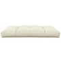 Cojín para sofá de palets tela crema 120x80x12 cm de , Cojines para sillas y sofás - Ref: Foro24-360515, Precio: 53,18 €, Des...