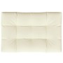 Cojín para sofá de palets tela crema 120x80x12 cm de , Cojines para sillas y sofás - Ref: Foro24-360515, Precio: 53,18 €, Des...