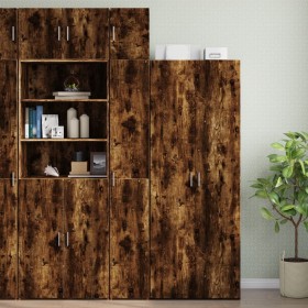 Armario estrecho madera ingeniería roble ahumado 30x42,5x225 cm de , Aparadores - Ref: Foro24-3281263, Precio: 156,15 €, Desc...