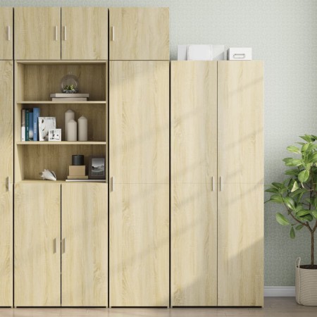 Armario estrecho madera ingeniería roble Sonoma 45x42,5x225 cm de , Aparadores - Ref: Foro24-3281289, Precio: 199,41 €, Descu...